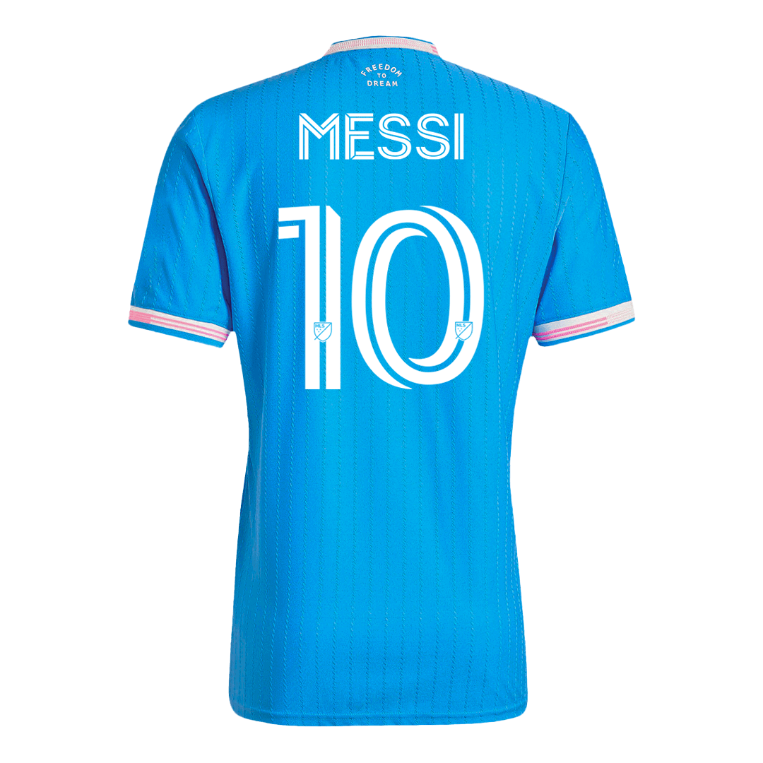 MESSI #10 Men's Inter Miami CF 2025 Player Version Third Away Soccer Jersey - Slim Fit