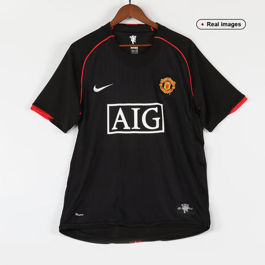 Retro Men's Manchester United 2007/08 Away Soccer Jersey