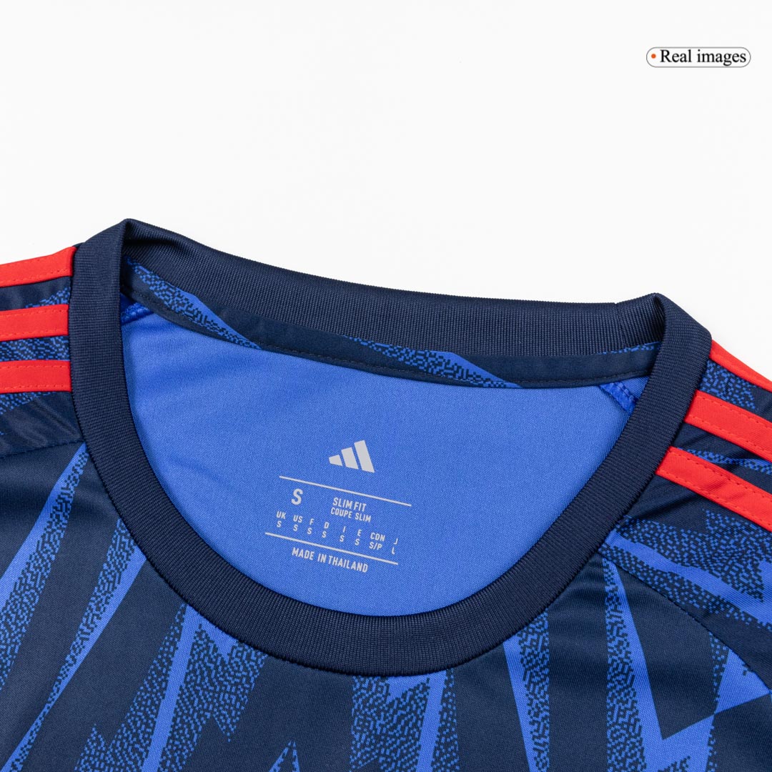 Men's Arsenal 2025/26 Away Long Sleeve Soccer Jersey
