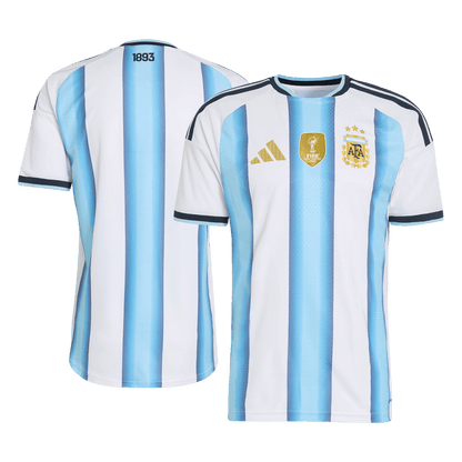 Men's Argentina World Cup 2026 Player Version Home Soccer Jersey - Slim Fit