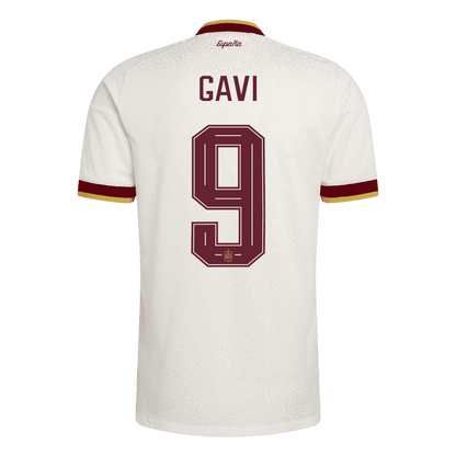 GAVI #9 Men's Spain World Cup 2026 Player Version Champion Edition Away Soccer Jersey