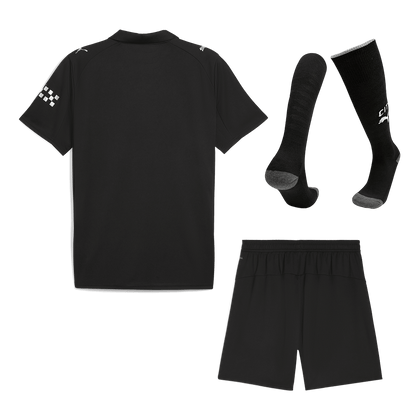 Men's Manchester City 2025/26 Away Soccer Jersey Full Kit