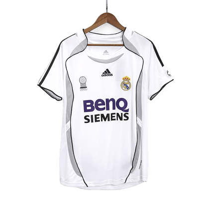 Retro Men's Real Madrid 2006/07 Home Soccer Jersey