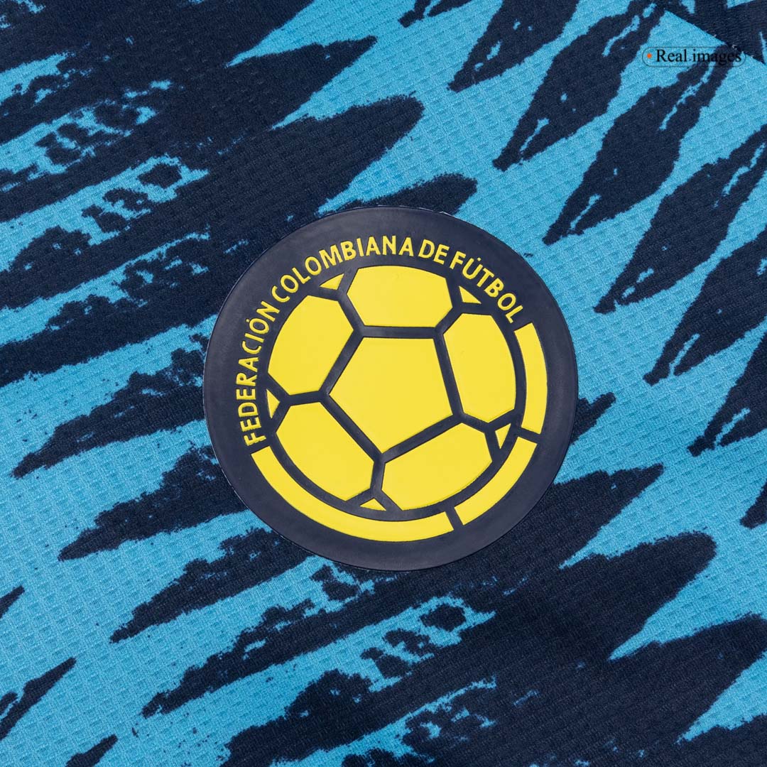 Men's Colombia World Cup 2026 Player Version Away Soccer Jersey - Slim Fit