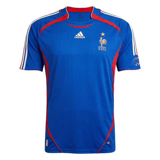 Retro Men's France World Cup 2006 Home Soccer Jersey