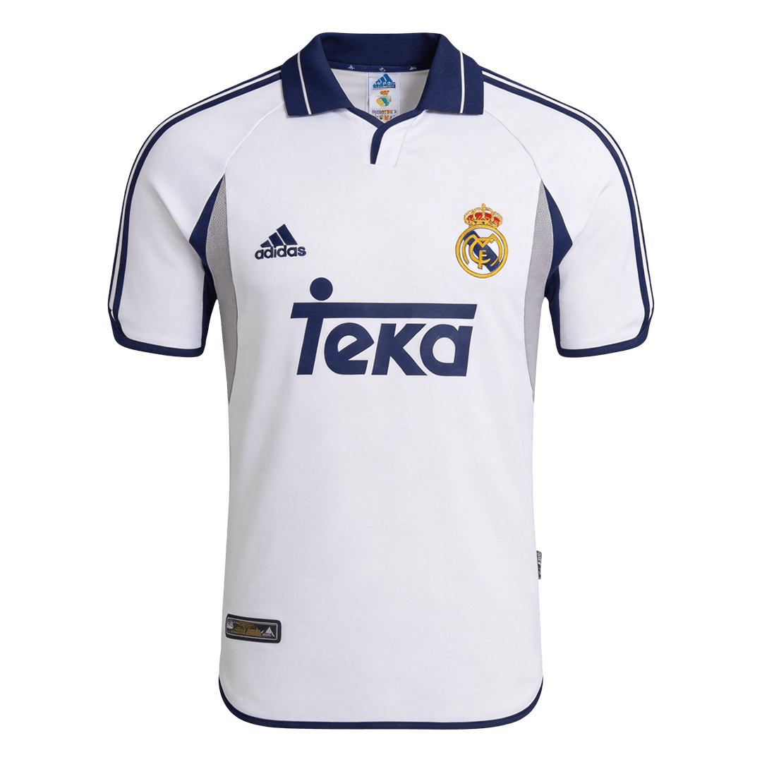 Retro Men's Real Madrid 2000/01 Home Soccer Jersey