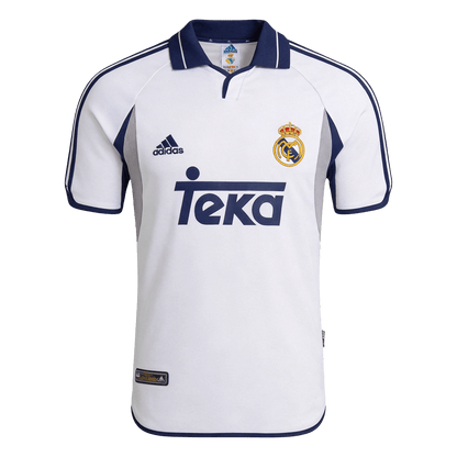 Retro Men's Real Madrid 2000/01 Home Soccer Jersey