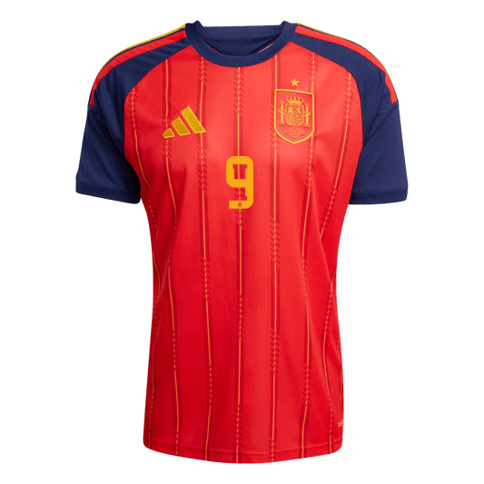 GAVI #9 Men's Spain World Cup 2026 Home Soccer Jersey [PREMIUM]