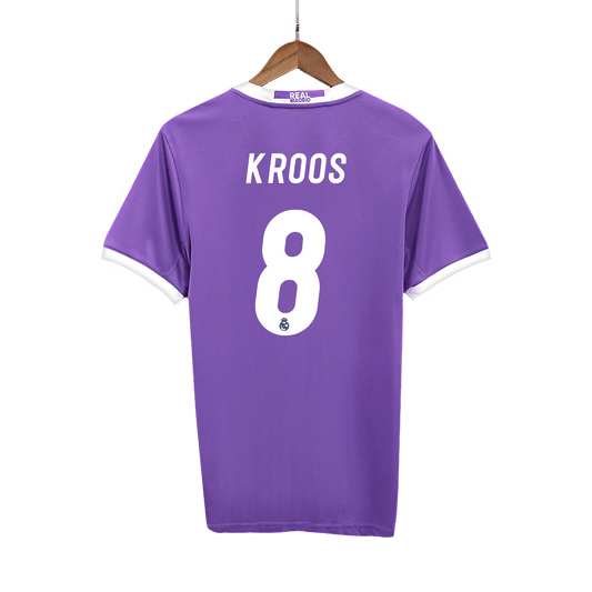 Retro KROOS #8 Men's Real Madrid 2016/17 Away Soccer Jersey primary product view