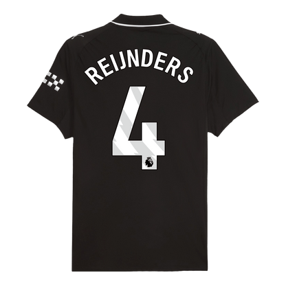 REIJNDERS #4 Men's Manchester City 2025/26 Player Version Away Soccer Jersey - Slim Fit