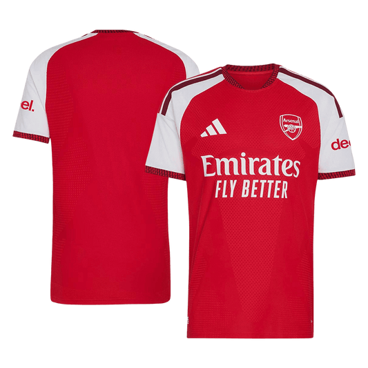Men's Arsenal 2026/27 Player Version Home Soccer Jersey - Slim Fit