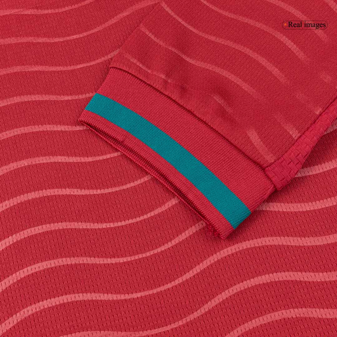 Men's Portugal World Cup 2026 Home Long Sleeve Soccer Jersey