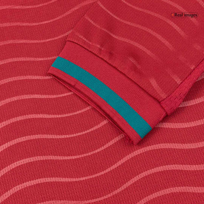 Men's Portugal World Cup 2026 Home Long Sleeve Soccer Jersey