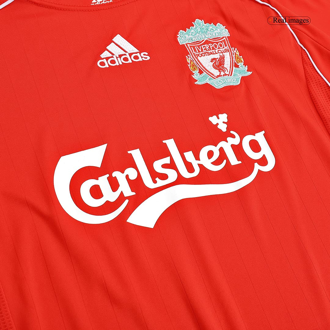 Retro Men's Liverpool 2006/07 Home Soccer Jersey