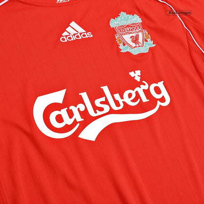 Retro Men's Liverpool 2006/07 Home Soccer Jersey
