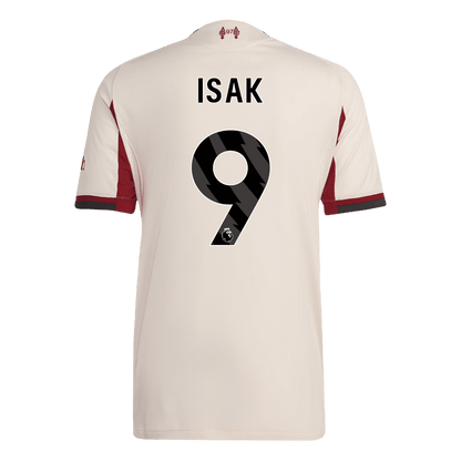 ISAK ##9 Men's Liverpool 2025/26 Player Version Away Soccer Jersey - Slim Fit