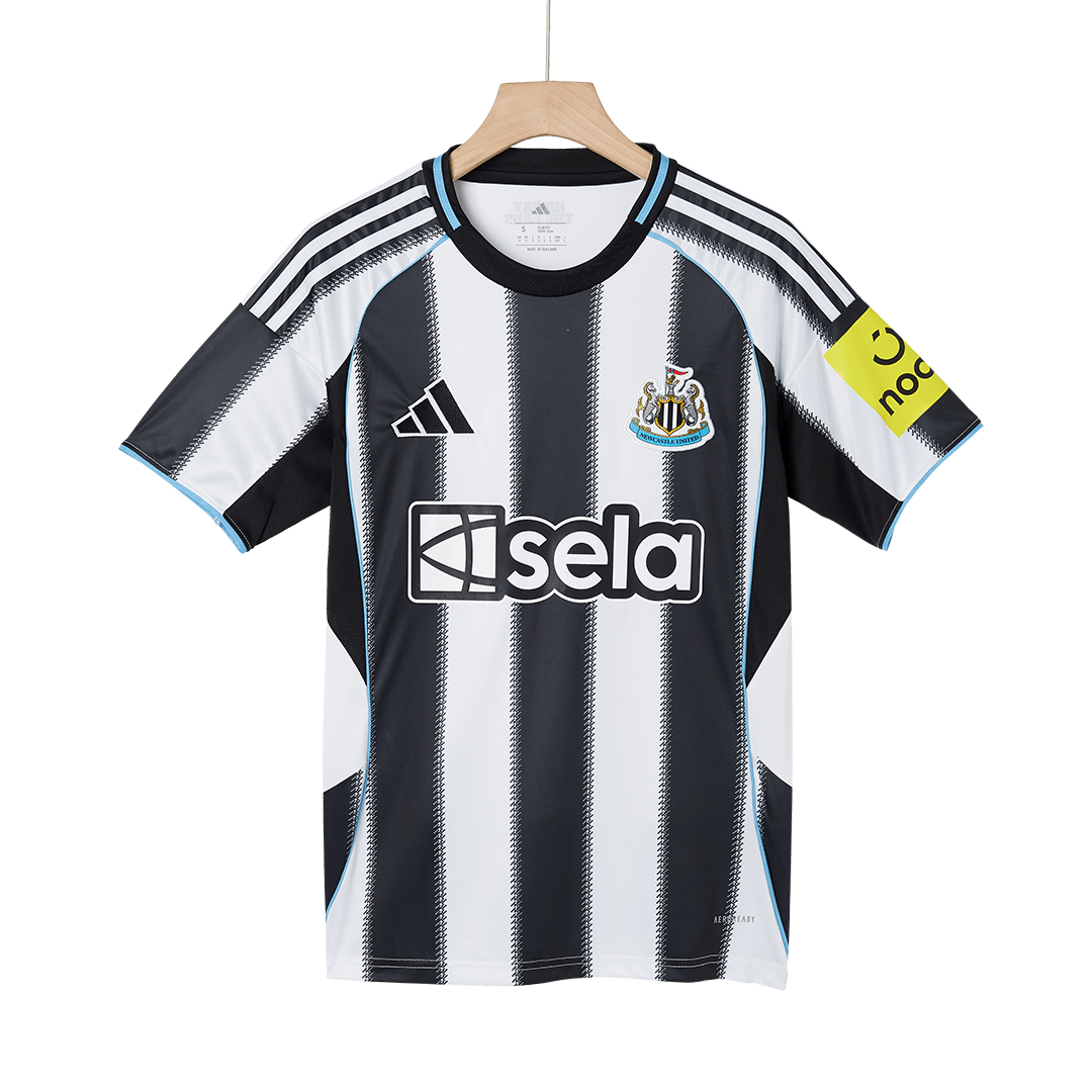 Men's Newcastle United 2025/26 Home Soccer Jersey