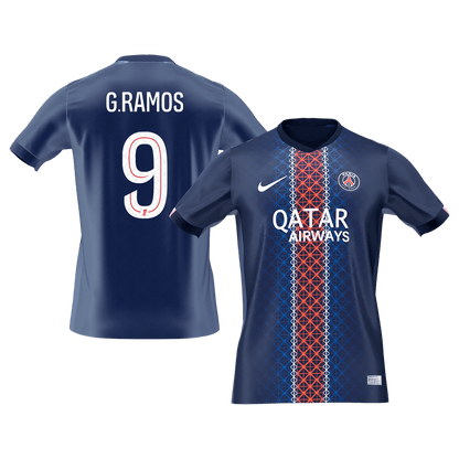 G.RAMOS #9 Men's PSG 2025/26 Home Soccer Jersey [PREMIUM]
