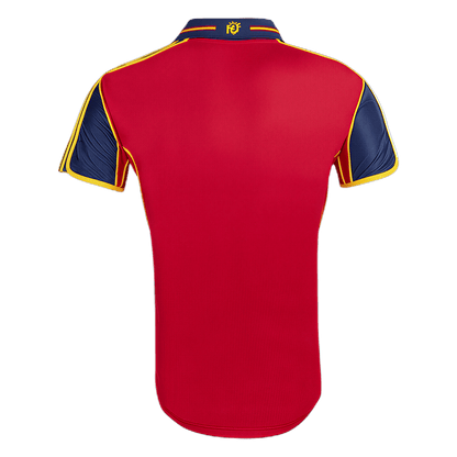 Retro Men's Spain 2000 Home Soccer Jersey