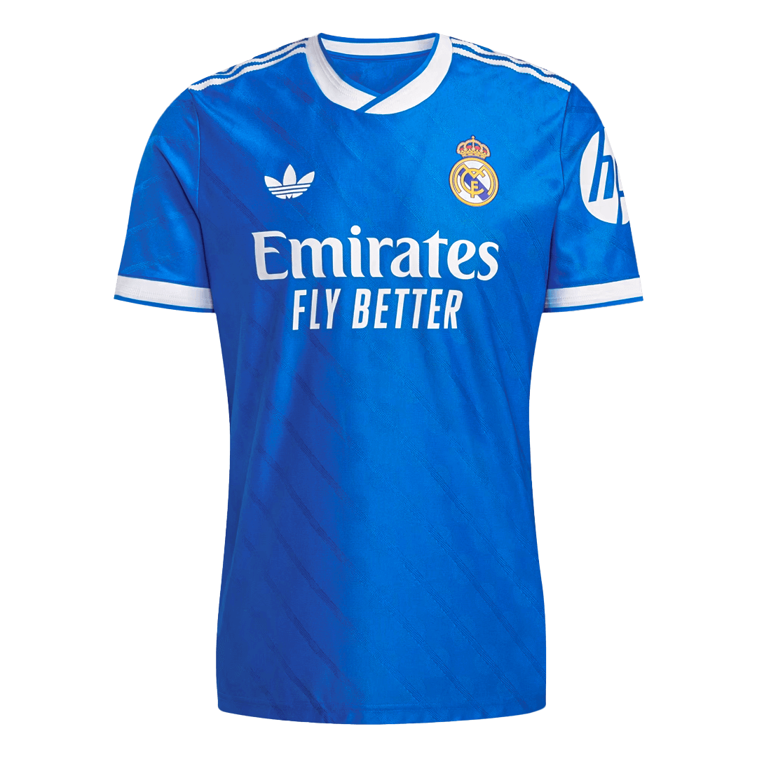 CAMAVINGA #6 Men's Real Madrid 2025/26 Player Version Third Away Soccer Jersey - Slim Fit