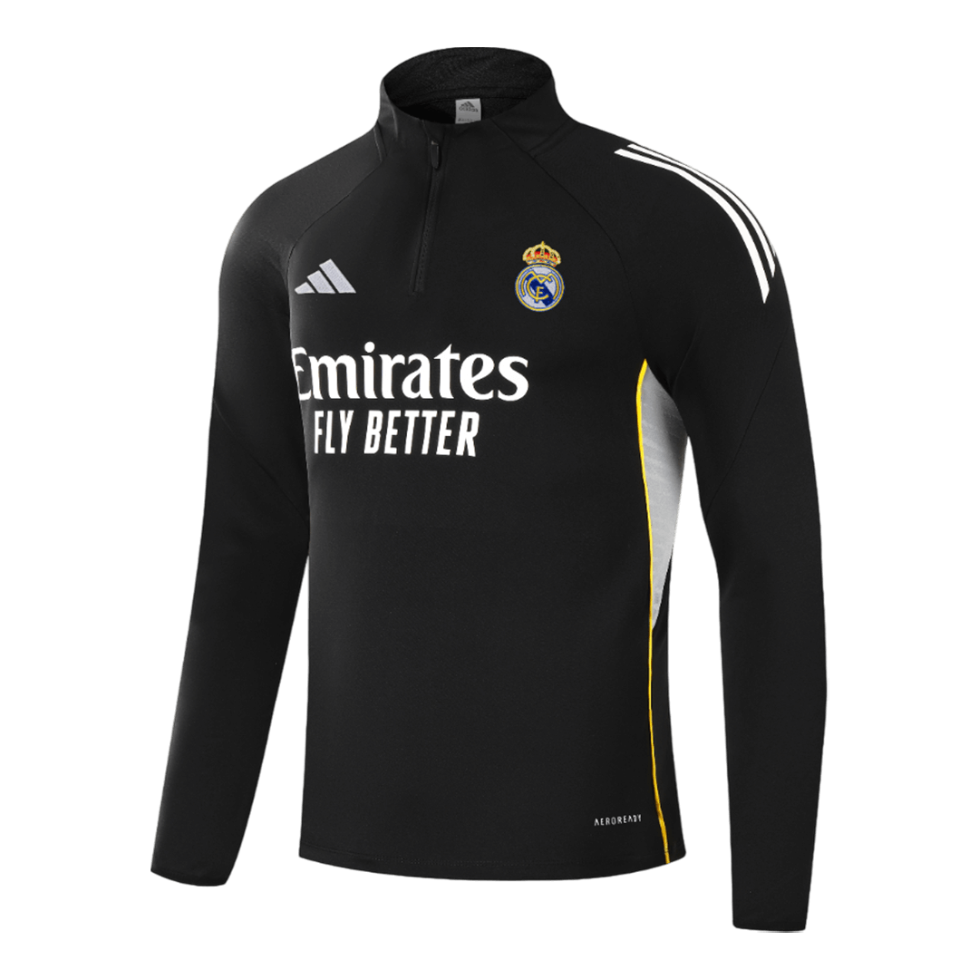 Kid's Real Madrid 2025/26 Zipper Sweatshirt Kit