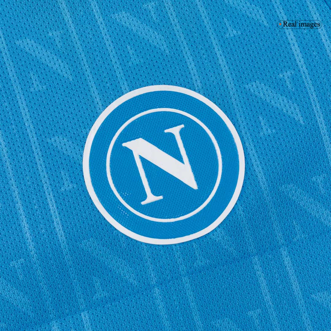 Kid's Napoli 2025/26 Home Soccer Jersey Kit