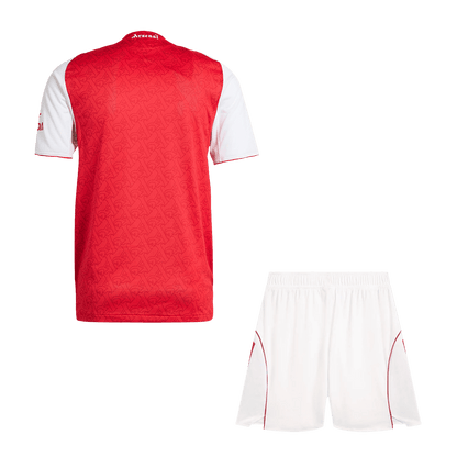 Men's Arsenal 2025/26 Player Version Home Soccer Jersey Kit - Slim Fit