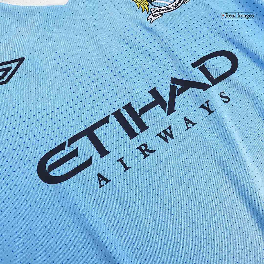 Retro Men's Manchester City 2011/12 Home Soccer Jersey