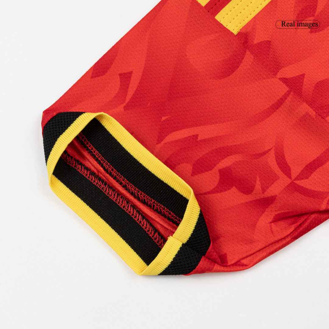 LUKAKU #9 Men's Belgium World Cup 2026 Player Version Home Soccer Jersey - Slim Fit