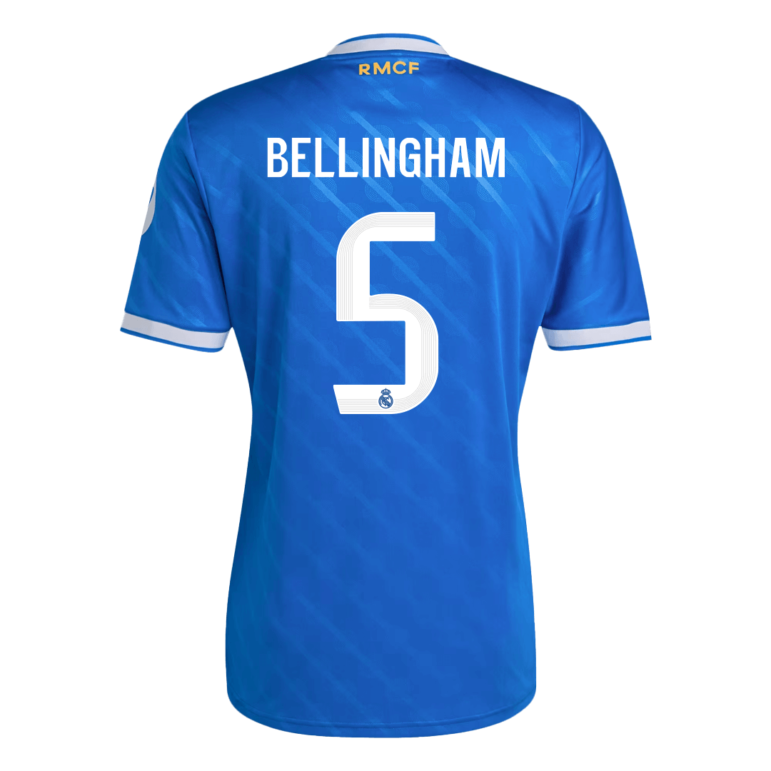 BELLINGHAM #5 Men's Real Madrid 2025/26 Third Away Soccer Jersey