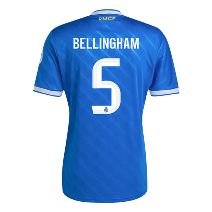 BELLINGHAM #5 Men's Real Madrid 2025/26 Third Away Soccer Jersey