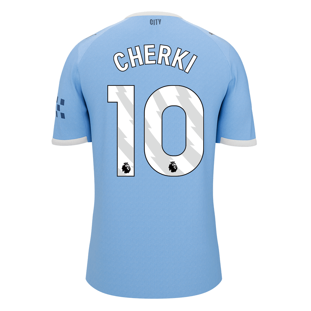 CHERKI #10 Men's Manchester City 2025/26 Home Soccer Jersey [PREMIUM]