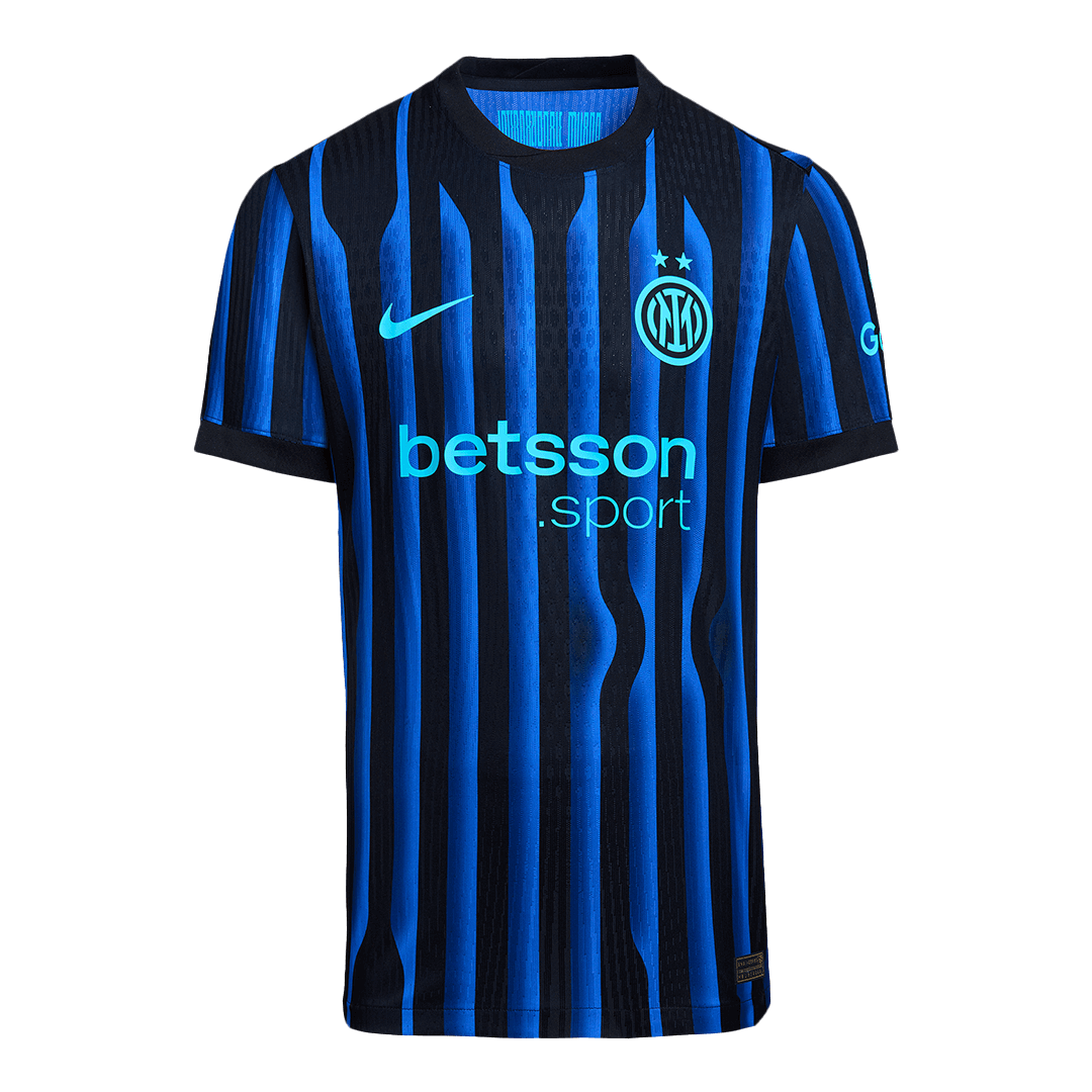 LAUTARO #10 Men's Inter Milan 2025/26 Player Version Home Soccer Jersey - Slim Fit