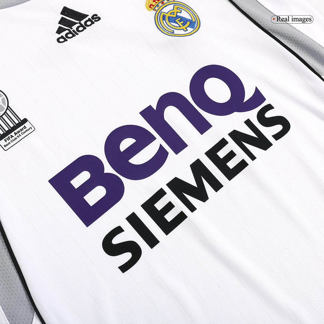 Retro SERGIO RAMOS #4 Men's Real Madrid 2006/07 Home Soccer Jersey