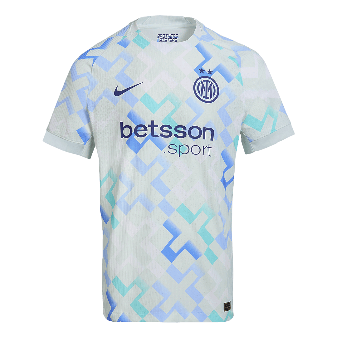 DUMFRIES #2 Men's Inter Milan 2025/26 Player Version Away Soccer Jersey - Slim Fit