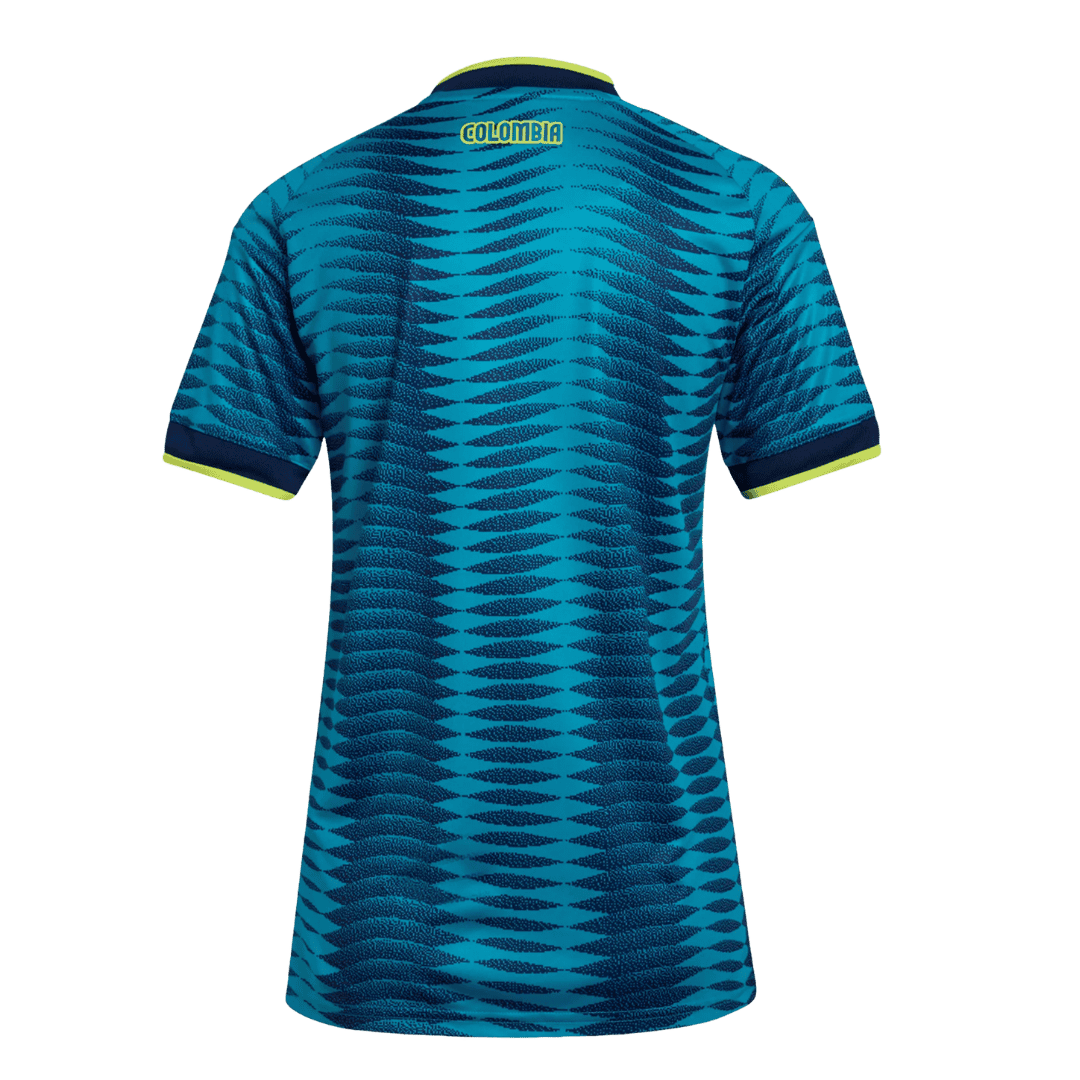 Women's Colombia World Cup 2026 Away Soccer Jersey