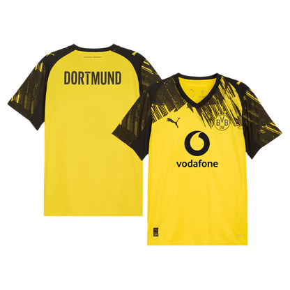 Men's Borussia Dortmund 2025/26 Home Soccer Jersey