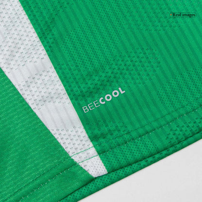 Men's Real Betis 2025/26 Home Long Sleeve Soccer Jersey