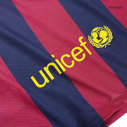 Retro SUÁREZ #9 Men's Barcelona 2014/15 Home Soccer Jersey