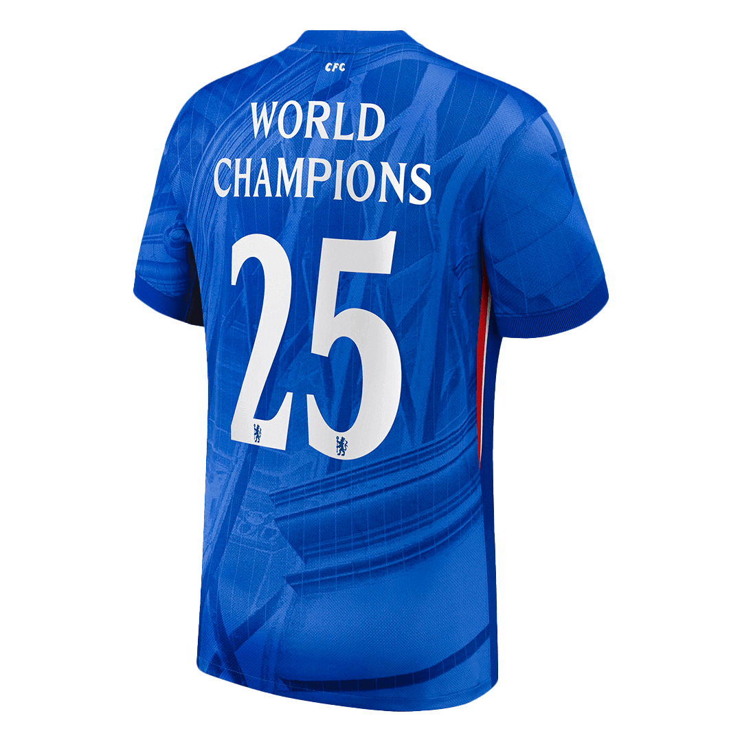WORLD CHAMPIONS #25 Men's Chelsea 2025/26 Home Soccer Jersey [PREMIUM]