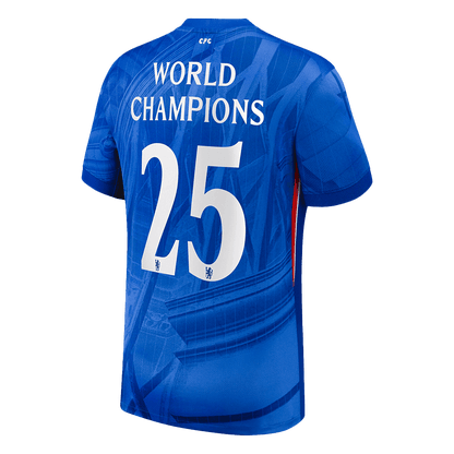 WORLD CHAMPIONS #25 Men's Chelsea 2025/26 Home Soccer Jersey [PREMIUM]