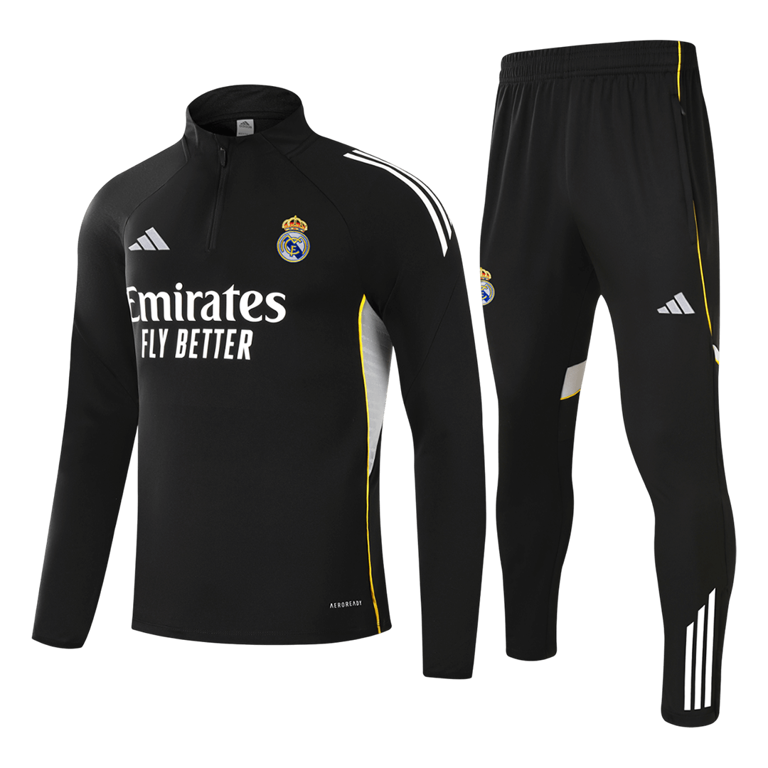 Kid's Real Madrid 2025/26 Zipper Sweatshirt Kit