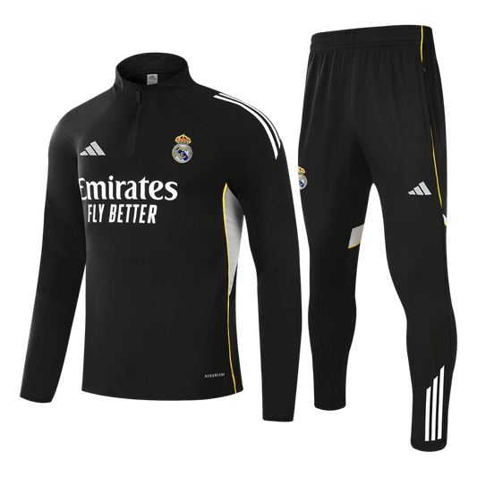 Kid's Real Madrid 2025/26 Zipper Sweatshirt Kit