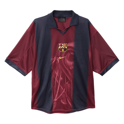 Retro Men's Barcelona 2000/01 Home Soccer Jersey