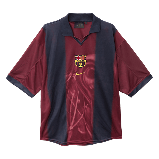 Retro Men's Barcelona 2000/01 Home Soccer Jersey