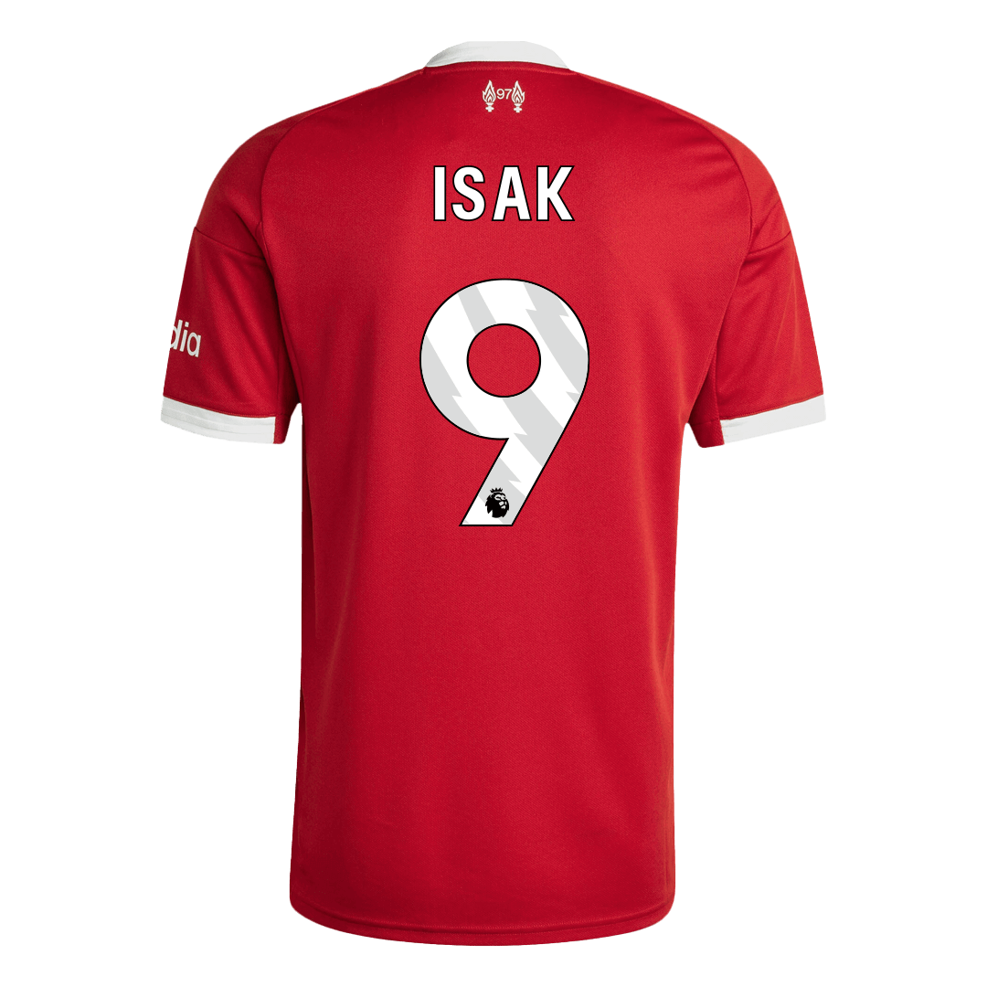 ISAK #9 Men's Liverpool 2025/26 Home Soccer Jersey