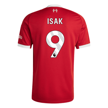 ISAK #9 Men's Liverpool 2025/26 Home Soccer Jersey
