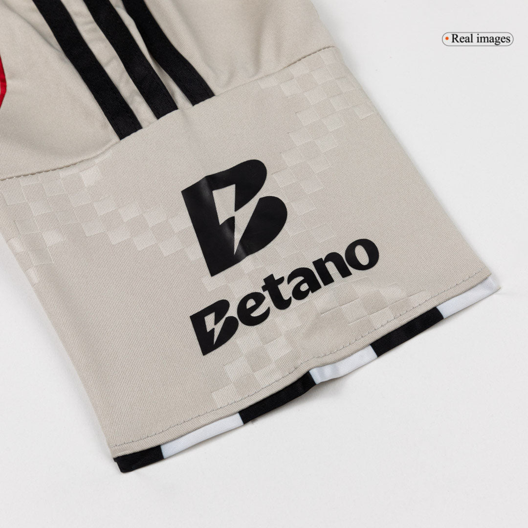 Kid's Benfica 2025/26 Away Soccer Jersey Kit