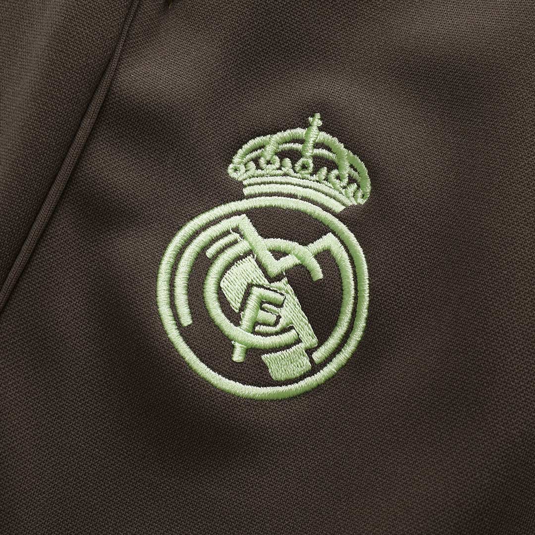 Kid's Real Madrid 2025/26 Zipper Sweatshirt Kit