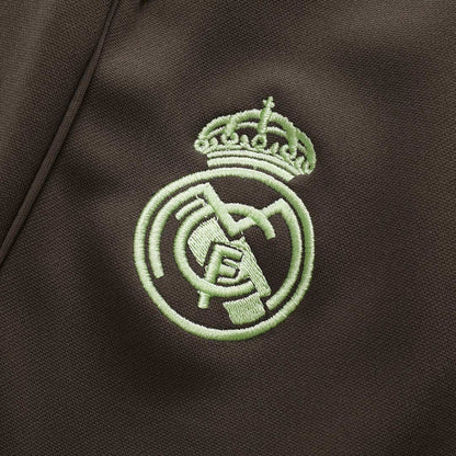 Kid's Real Madrid 2025/26 Zipper Sweatshirt Kit